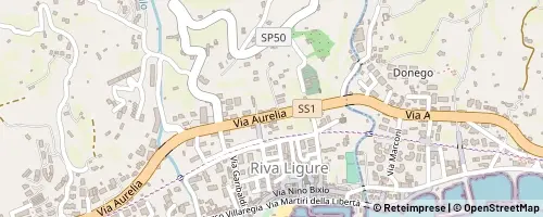 Mappa Riva Ligure