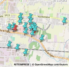 Mappa LU 55100, 55100 Lucca LU, Italia (0.4535)