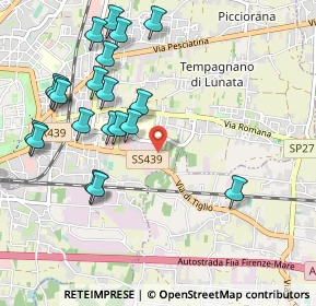 Mappa LU 55100, 55100 Lucca LU, Italia (1.15)