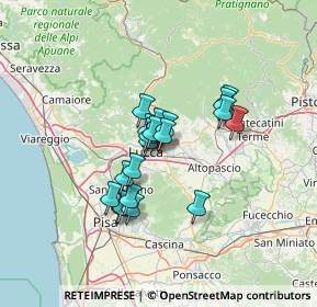Mappa LU 55100, 55100 Lucca LU, Italia (9.7195)