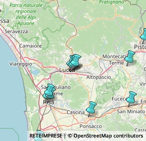 Mappa LU 55100, 55100 Lucca LU, Italia (21.725)