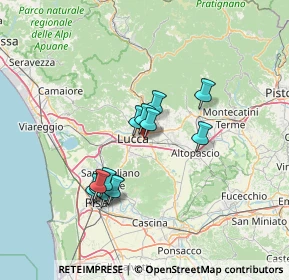 Mappa LU 55100, 55100 Lucca LU, Italia (11.96846)