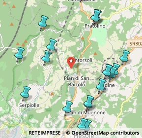 Mappa Via Di Roncastaldo, 50019 Sesto Fiorentino FI, Italia (2.6395)