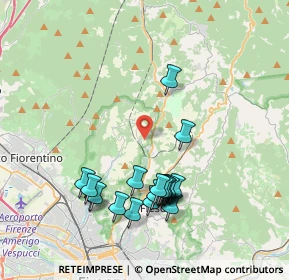 Mappa Via Di Roncastaldo, 50019 Sesto Fiorentino FI, Italia (4.038)