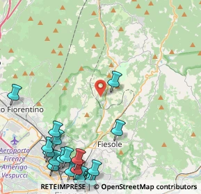 Mappa Via Di Roncastaldo, 50019 Sesto Fiorentino FI, Italia (6.466)