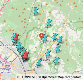 Mappa Via Di Roncastaldo, 50019 Sesto Fiorentino FI, Italia (4.542)