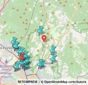 Mappa Via Di Roncastaldo, 50019 Sesto Fiorentino FI, Italia (5.319)