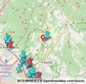 Mappa Via Di Roncastaldo, 50019 Sesto Fiorentino FI, Italia (6.3205)
