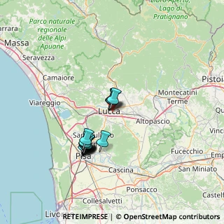 Mappa Via Oberdan, 55100 Lucca LU, Italia (12.315)