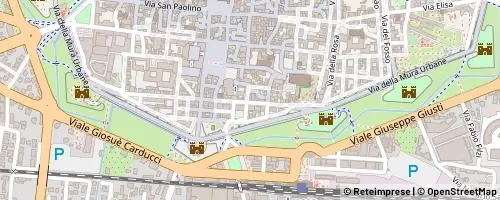 Mappa Lucca