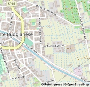 Mappa Via Gioacchino Rossini, 51019 Ponte Buggianese PT, Italia (0.25769)