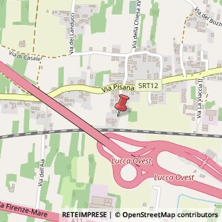 Mappa Via dell' Industria, 19, 55100 Lucca, Lucca (Toscana)