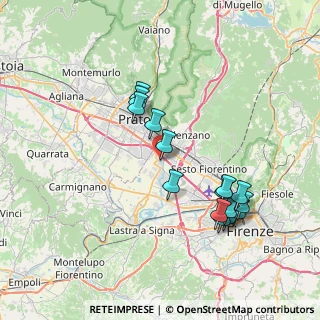 Mappa Piazza Palagione, 50013 Campi Bisenzio FI, Italia (7.59067)