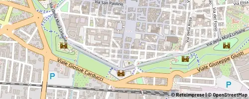 Mappa Lucca