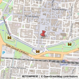 Mappa Via San Girolamo, 20, 55100 Lucca, Lucca (Toscana)