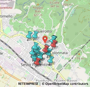 Mappa Via Andrea Costa, 50019 Sesto Fiorentino FI, Italia (0.7055)