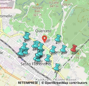 Mappa Via Andrea Costa, 50019 Sesto Fiorentino FI, Italia (0.923)