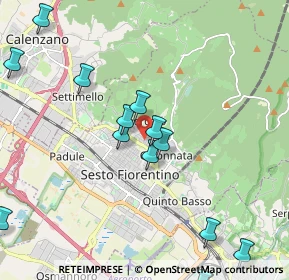 Mappa Via Andrea Costa, 50019 Sesto Fiorentino FI, Italia (2.85063)