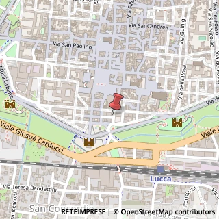 Mappa Via del Peso, 2, 55100 Lucca, Lucca (Toscana)