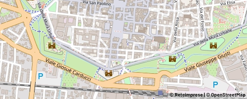 Mappa Lucca