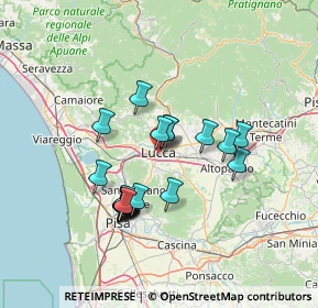 Mappa Via S. Girolamo, 55012 Lucca LU, Italia (12.232)