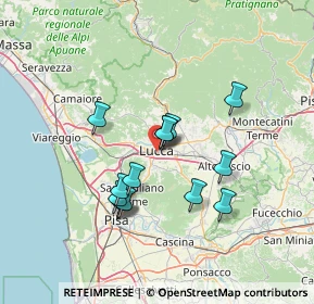Mappa Via S. Girolamo, 55012 Lucca LU, Italia (12.02571)