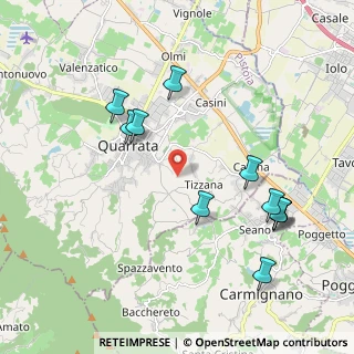 Mappa Via del Bigio, 51039 Quarrata PT, Italia (2.20727)
