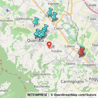 Mappa Via del Bigio, 51039 Quarrata PT, Italia (2.04692)