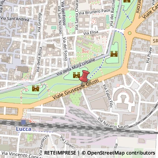 Mappa Frazione Avenale, 46, 55100 Lucca, Lucca (Toscana)