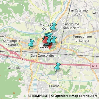 Mappa Via del Seminario I, 55100 Lucca LU, Italia (0.75706)