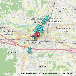 Mappa Via del Seminario I, 55100 Lucca LU, Italia (0.92)