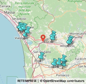Mappa Fagnano, 55100 Lucca LU, Italia (16.988)