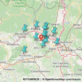 Mappa Via dei Ronchi, 51039 Quarrata PT, Italia (9.41333)