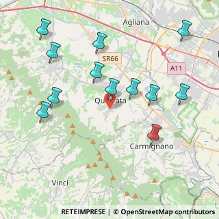 Mappa Via dei Ronchi, 51039 Quarrata PT, Italia (4.58583)