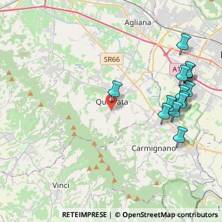 Mappa Via dei Ronchi, 51039 Quarrata PT, Italia (5.16154)