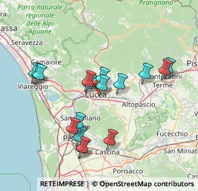 Mappa Via Pubblici Macelli, 55100 Lucca LU, Italia (14.61118)