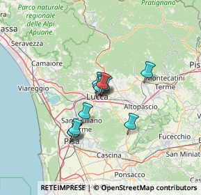 Mappa Via Pubblici Macelli, 55100 Lucca LU, Italia (8.76909)