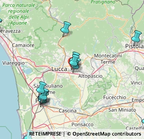 Mappa Via di Corte Bertolucci, 55012 Capannori LU, Italia (20.75385)