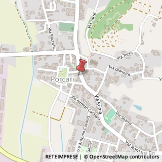 Mappa Via Roma, 40, 55016 Porcari, Lucca (Toscana)
