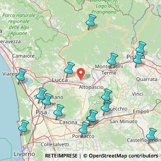 Mappa Via del Bozzo, 55016 Porcari LU, Italia (22.42875)