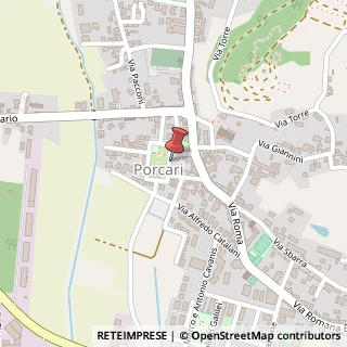 Mappa Piazza F. Orsi, 5, 55016 Porcari, Lucca (Toscana)