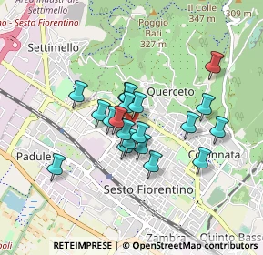 Mappa Via Donatello, 50019 Sesto Fiorentino FI, Italia (0.6635)