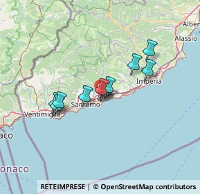 Mappa 18038 Taggia IM, Italia (9.66364)