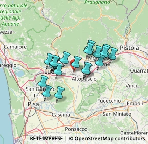 Mappa Via Roma, 55016 Porcari LU, Italia (10.16)