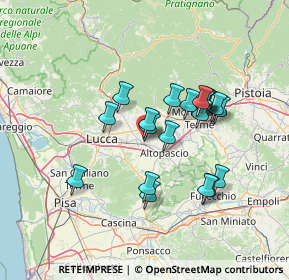 Mappa Via Roma, 55016 Porcari LU, Italia (12.178)