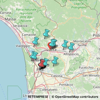 Mappa Via Giovanni Sercambi, 55100 Lucca LU, Italia (12.0735)