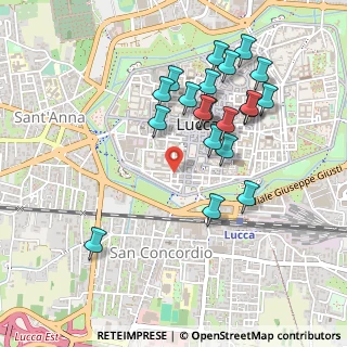 Mappa Corso Giuseppe Garibaldi, 55100 Lucca LU, Italia (0.49)