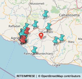 Mappa Via Tardio, 92028 Naro AG, Italia (15.8125)