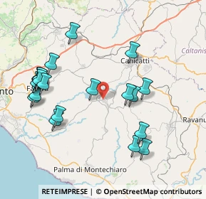 Mappa Via Tardio, 92028 Naro AG, Italia (9.6125)