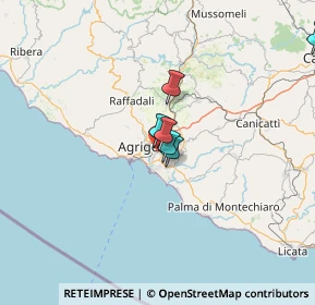 Mappa Via Pindaro, 92100 Agrigento AG, Italia (38.19)